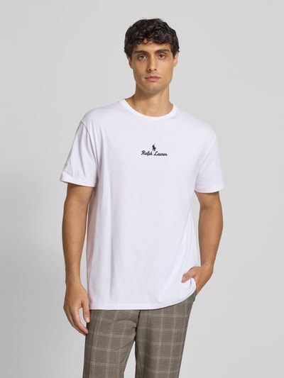 Polo Ralph Lauren T-shirt met labelstitching Wit - 4