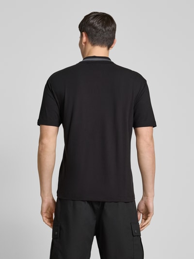 HUGO Poloshirt mit Label-Print Modell 'Dodac' Black 5