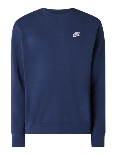 Nike Bluza z wyhaftowanym logo Granatowy 2