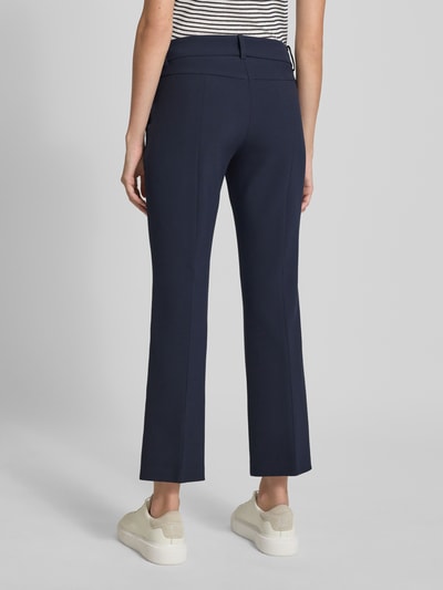 Cambio Spodnie materiałowe o skróconym kroju model ‘FARAH’ Granatowy 5