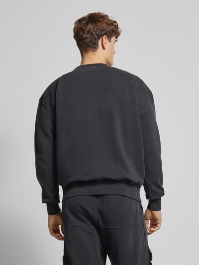 Pegador Sweatshirt mit Label-Stitching Black 5