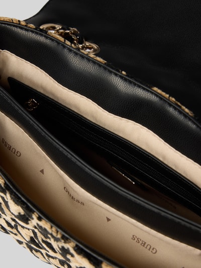 Guess Handtasche mit Label-Detail Modell 'GIULLY' Beige 5