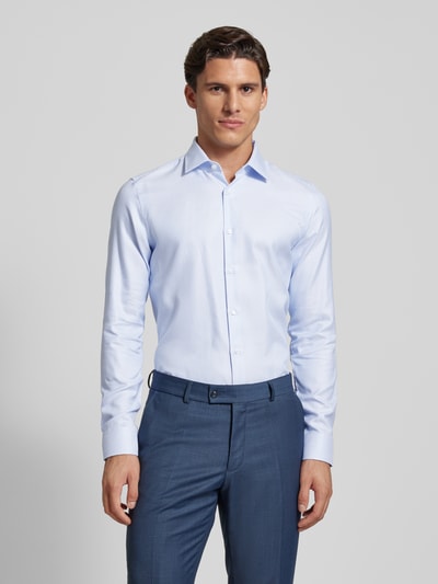 JOOP! Slim Fit Business-Hemd mit Kentkragen Marine 4