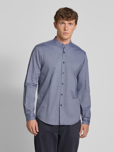 BOSS Orange Regular Fit Freizeithemd aus reiner Baumwolle Modell 'RACE' Marine 4