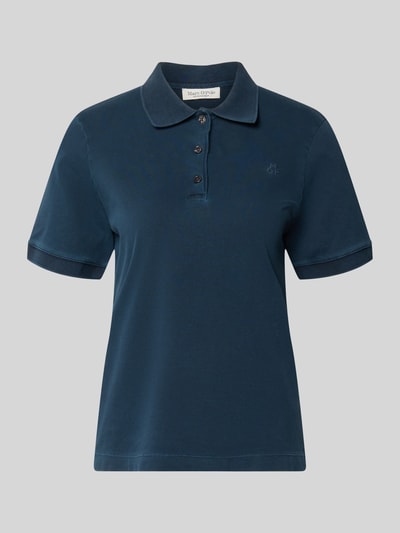 Marc O'Polo Regular Fit Poloshirt aus Baumwoll-Mix Marine 2