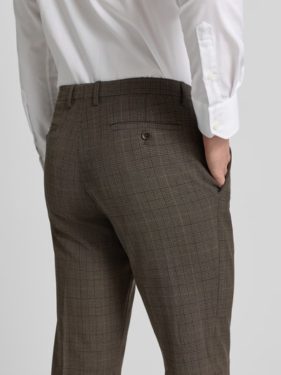 MCNEAL Stoffhose mit Gesäßtaschen Mittelbraun 3