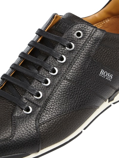 BOSS Sneaker aus Leder  Black 2