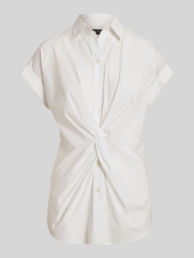 Lauren Ralph Lauren Regular Fit Bluse aus Baumwoll-Mix Weiss 2