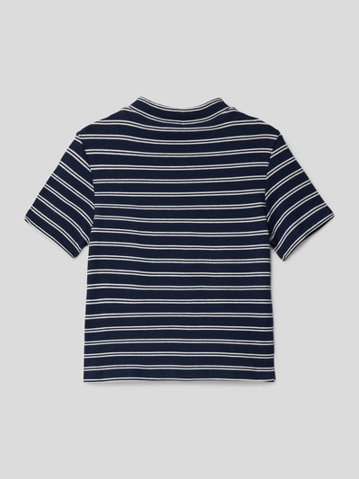 Tom Tailor T-shirt met streepmotief Marineblauw - 3