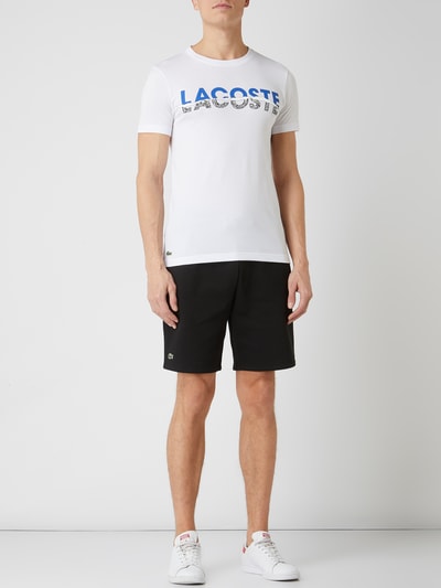 Lacoste T-Shirt mit Logo-Print  Weiss 1