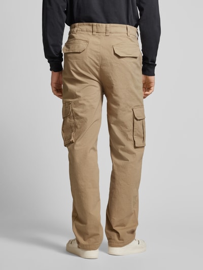 REVIEW Cargohose mit Label-Detail Beige 5