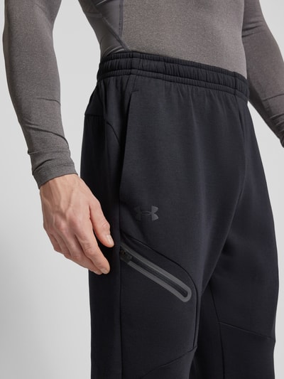 Under Armour Sweatpants mit Label-Print Black 3