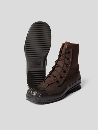 Maison Margiela Boots mit Label-Details (dunkelbraun) online kaufen