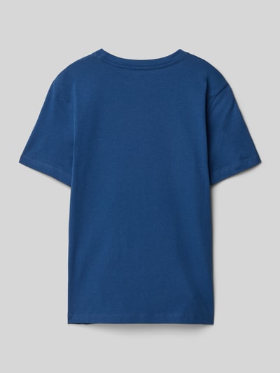 Calvin Klein Jeans T-Shirt mit Label-Print Blau 3