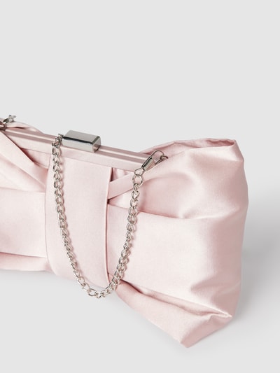 Jake*s Cocktail Clutch met plooien, model 'Big Bow' Roze - 3