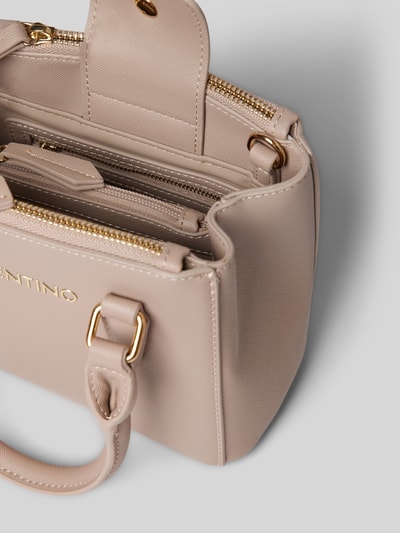 VALENTINO BAGS Handtas met structuurmotief, model 'ZERO' Beige - 3