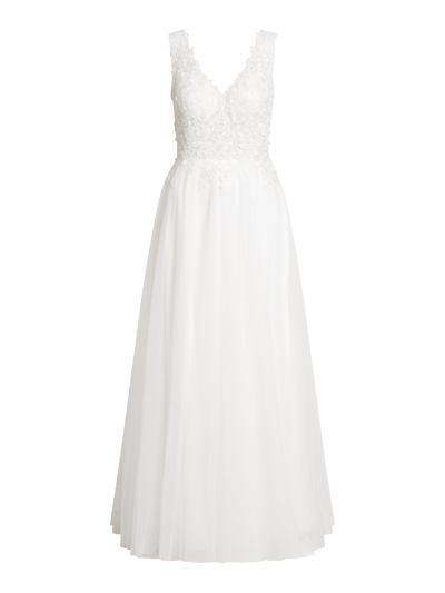 Mascara Brautkleid mit Strasssteinen Offwhite 1