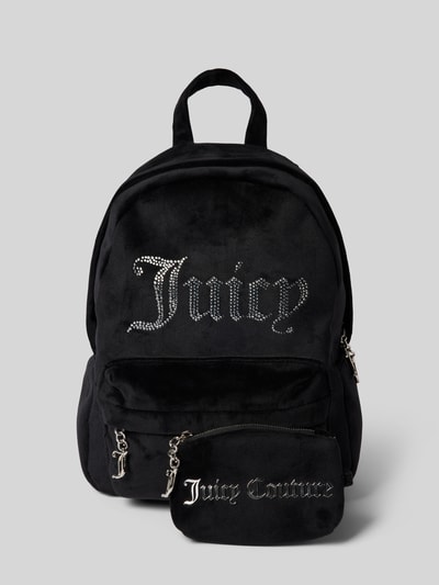 Juicy Couture Rucksack aus Samt mit Strasssteinbesatz Modell 'KIMBERLY' Black 2