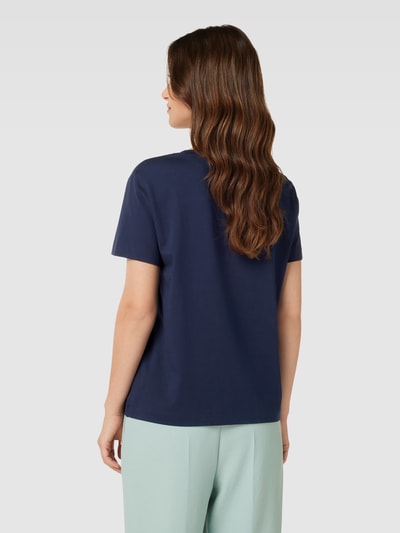 Esprit T-Shirt mit Label-Print Marine 5