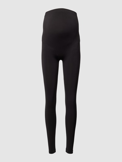 Mamalicious Umstands-Leggings mit Stretch-Anteil Black 2