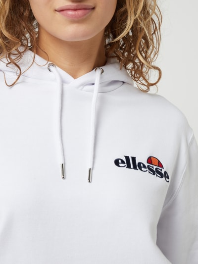 Ellesse Hoodie van katoenmix, model 'Noreo' Wit - 3