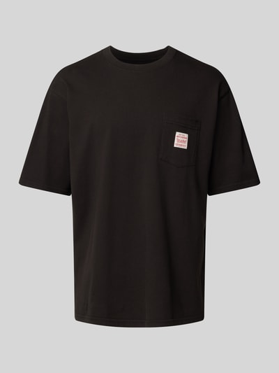 Levi's® T-Shirt mit Brusttasche Modell 'WORKWEAR' Black 2