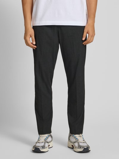 Jack & Jones Relaxed fit joggingbroek met elastische band Antraciet - 4