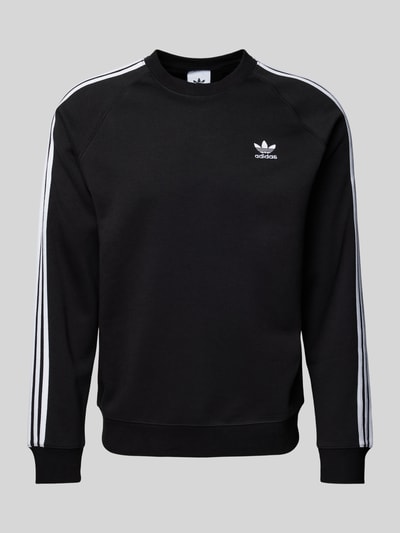 adidas Originals Oversized Sweatshirt mit gerippten Abschlüssen Black 2