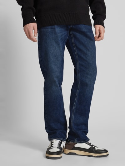 G-Star Raw Straight Fit Jeans mit Eingrifftaschen Modell 'Mosa' Jeansblau 4