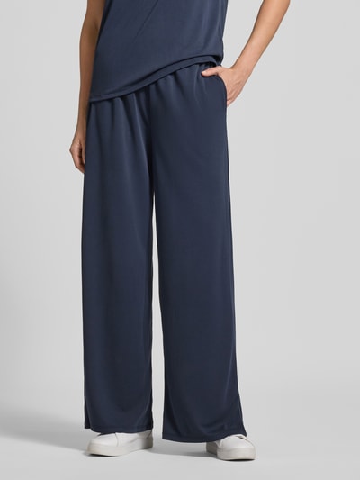 MSCH Copenhagen Loose Fit Hose aus Modal-Mix Modell 'Jazlyn Lynette' Marine 4
