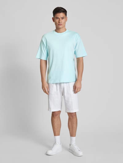 JAKE*S STUDIO MEN T-Shirt mit Rundhalsausschnitt Aqua 1