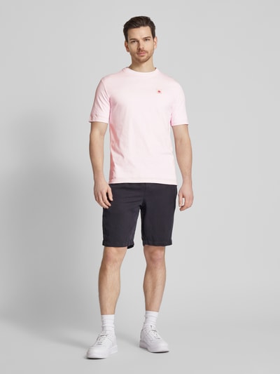 Scotch & Soda T-shirt z okrągłym dekoltem Jasnoróżowy 1