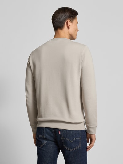 BOSS Orange Regular fit sweatshirt van puur katoen, model 'WESTART' Zand - 5
