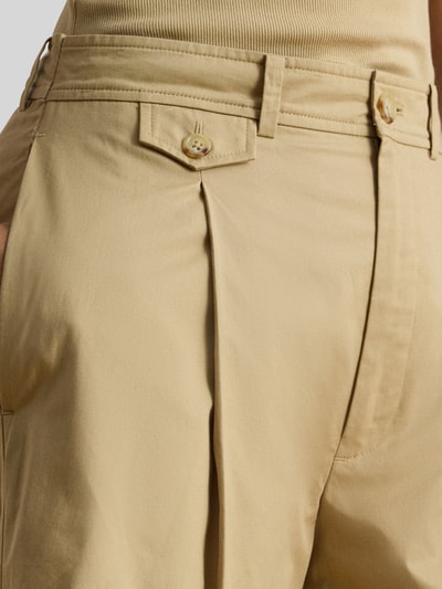 Lauren Ralph Lauren Regular Fit Shorts aus reiner Baumwolle Mittelbraun 3