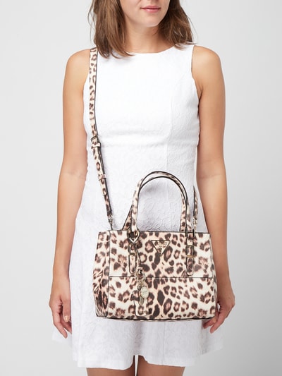 Guess Handtasche mit Animal-Print  Beige 1