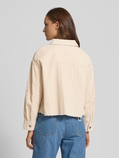 Only Kurtka sztruksowa o kroju regular fit z czystej bawełny model ‘MARINA-ENY LIFE’ Piaskowy 5