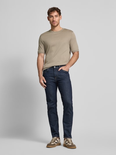 Cinque T-Shirt mit Rundhalsausschnitt Modell 'Badi' Schlamm 1