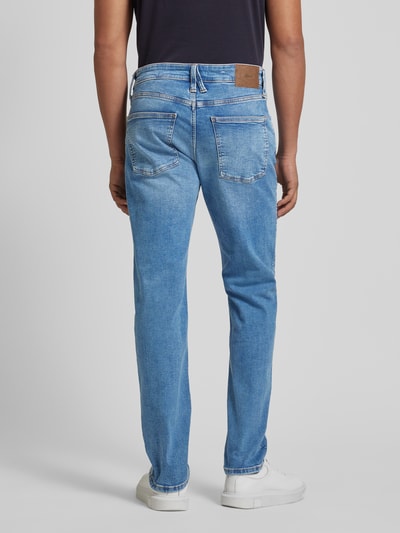 s.Oliver BLACK LABEL Slim fit jeans in 5-pocketmodel, model 'Nelio' Blauw - 5