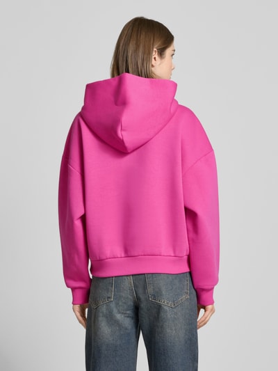 Review Oversized Hoodie mit Kapuze Fuchsia 5