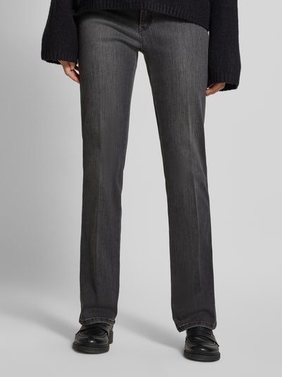 Brax Flared Jeans im 5-Pocket-Design Modell 'Mary' Dunkelgrau 4