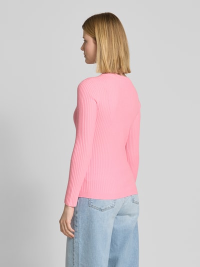 KUIJTEN Strickpullover aus reinem Kaschmir Modell 'BIBI' Rosa 5
