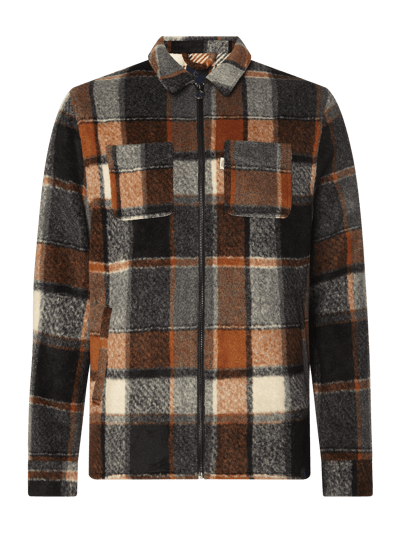 Colours & Sons Hemdjacke mit Woll-Anteil  Cognac 2