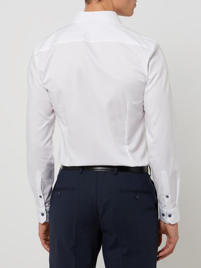 OLYMP No. Six Super slim fit zakelijk overhemd met stretchgehalte  Wit - 5