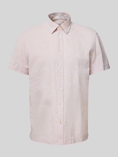 JOOP! Jeans Regular Fit Freizeithemd aus Leinen-Baumwoll-Mix Beige 2
