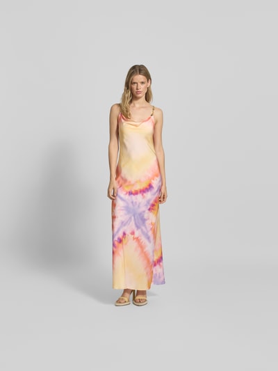 Rabanne Maxikleid mit abnehmbaren Träger Rosa 4