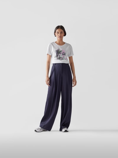 Lala Berlin T-Shirt mit Print Weiß 1