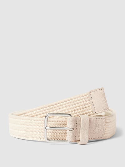 Marc O'Polo Riem met labeldetails, model 'ARE BELT' Zand - 1