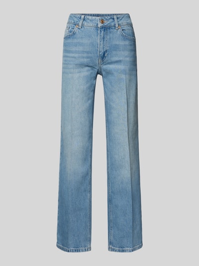 More & More Straight Leg Jeans im 5-Pocket-Design Hellblau 2