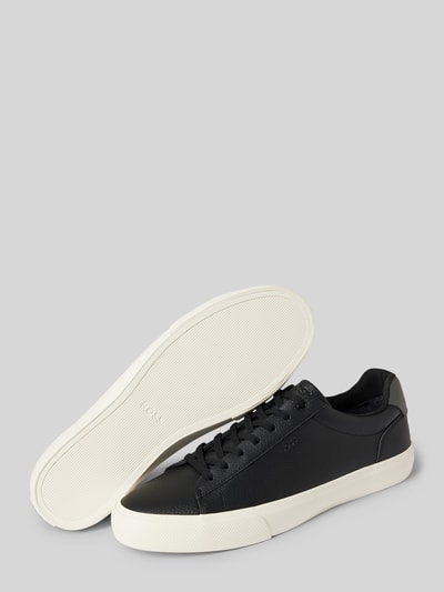 BOSS Sneaker mit Label-Details Modell 'Aiden' Black 4