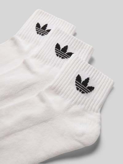 adidas Originals Socken mit Label-Stickerei im 3er-Pack Weiss 2